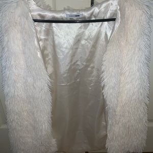 fur vest